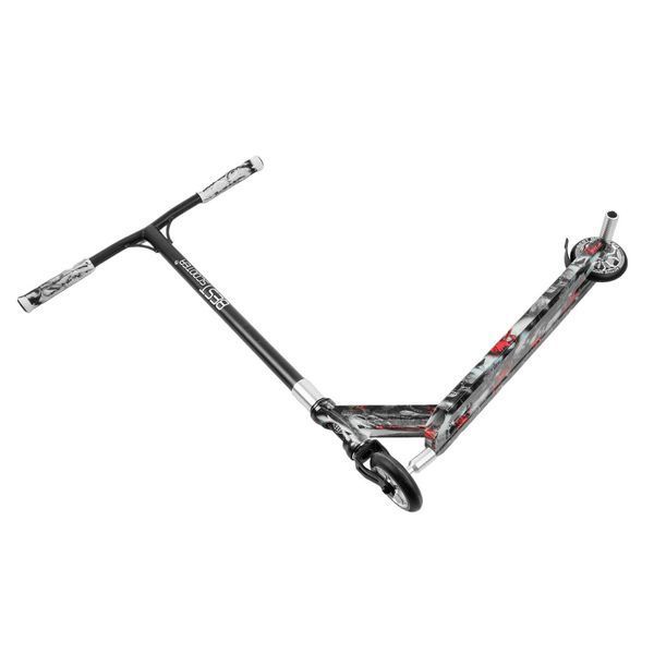 Трюковый самокат с принтом Best Scooter Серый 26017 фото