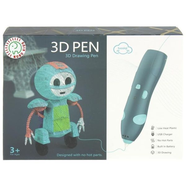 3d ручка Тип філаменту (пластик) - PCL 3 кольори Блакитна 29550 фото