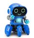 Интерактивный танцующий Робот с подсветкой и проектором Robot Bot Синий 35098 фото 6