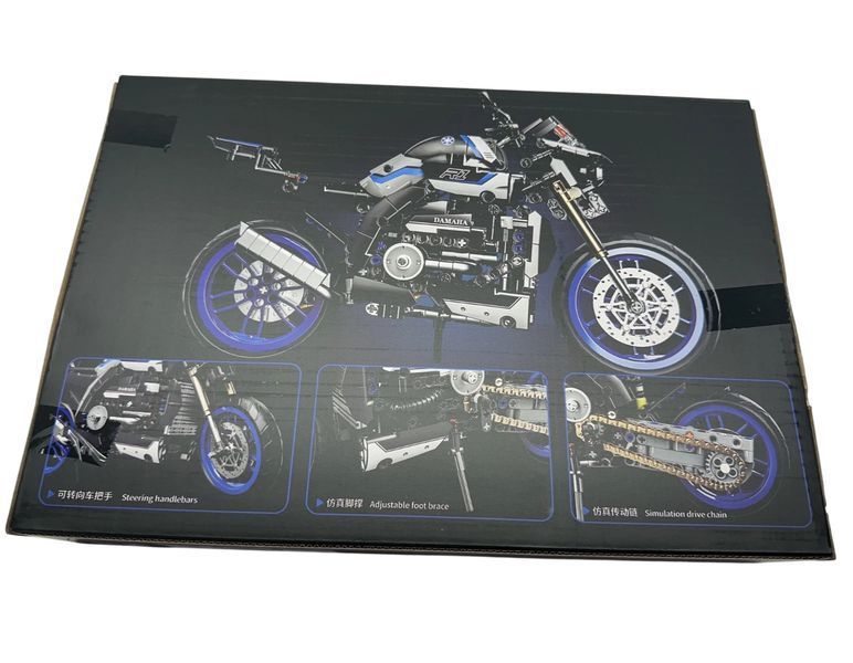 Конструктор Мотоцикл Спортбайк Yamaha 820 деталей 44490 фото