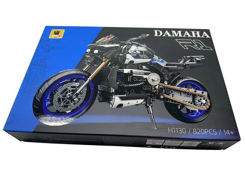 Конструктор Мотоцикл Спортбайк Yamaha 820 деталей 44490 фото