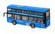 Детская инерционная игрушка Автобус с подсветкой и звуковыми эффектами City Service Синий 44140 фото 2