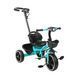 Триколісний дитячий велосипед із батьківською ручкою Best Trike Бірюзовий 43686 фото 1