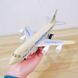 Самолет на радиоуправлении с подсветкой Plane model Золотой 44239 фото 7