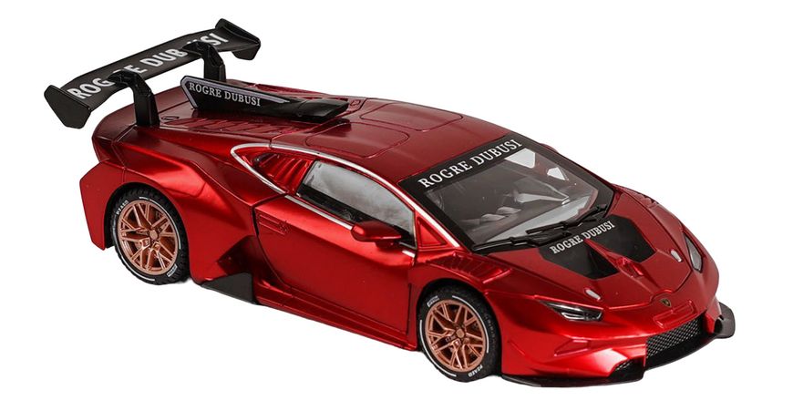 Машинка металлическая детская Lamborghini Huracan Super Trofeo Auto Expert Красный 27056 фото