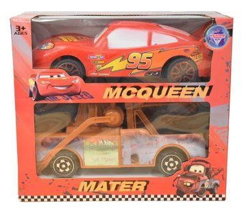 Набор машинок Тачки Cars Молния Маккуин Сырник Инерционные 34049 фото