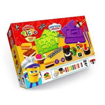 Набор теста для лепки Master Do "Шеф повар Ресторан" Danko Toys 24796 фото