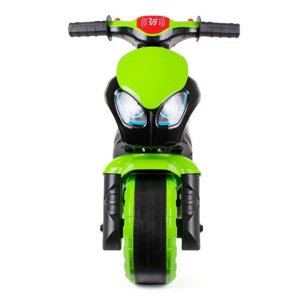 Каталка Толокар Мотоцикл Technok Toys со звуком и светом Зеленый 39128 фото