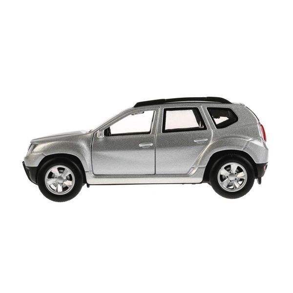 Машинка металева Технопарк Renault Duster, сріблястий 27453 фото