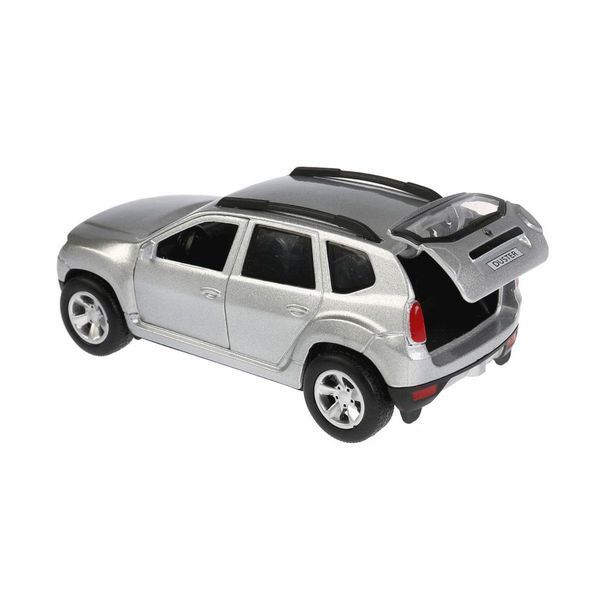 Машинка металева Технопарк Renault Duster, сріблястий 27453 фото