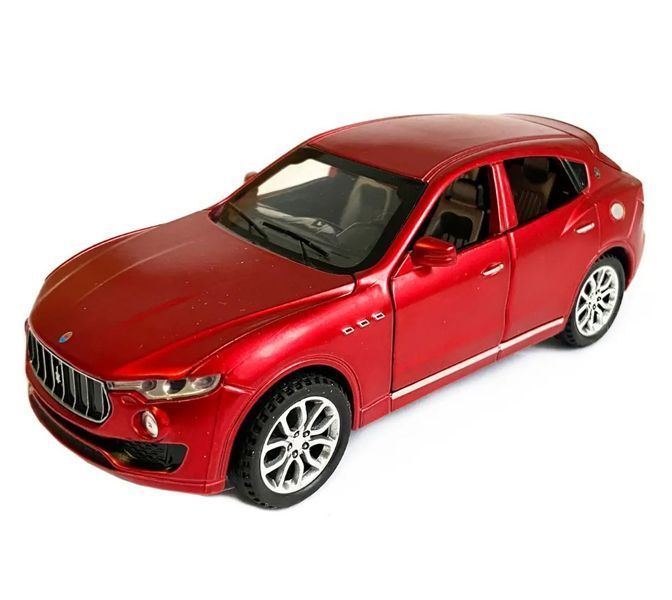 Машинка металева дитяча Maserati Levante Auto Expert Червоний 30207 фото