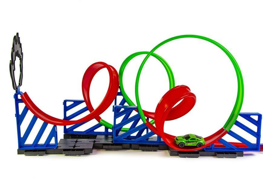 Трек Хот Вілс з машинками Hot Wheels Чотири Кільця 3083 фото