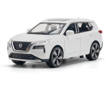 Металева машинка інерційна з ефектами Nissan X-Trail Нісан Auto Expert Білий 39265 фото