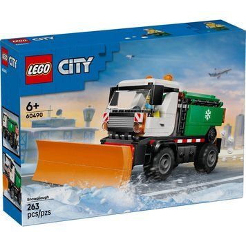 Конструктор Лего Сіті Снігоочисник Lego City 263 деталі (60490) 43539 фото