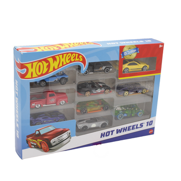 Набір машинок Хот Вілс Hot Wheels Базовий автомобіль 10 шт. Вид 2 31305 фото