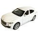 Машинка металлическая детская Maserati Levante Auto Expert Белый 30209 фото 2