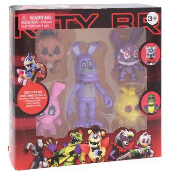 Игрушки аниматроники фигурки героев пять ночей с фредди 5 в 1 Бонни 22086 фото