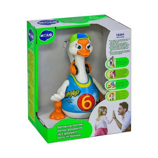 Музыкальная игрушка Танцующий гусь Hola Toys Синий 25447 фото