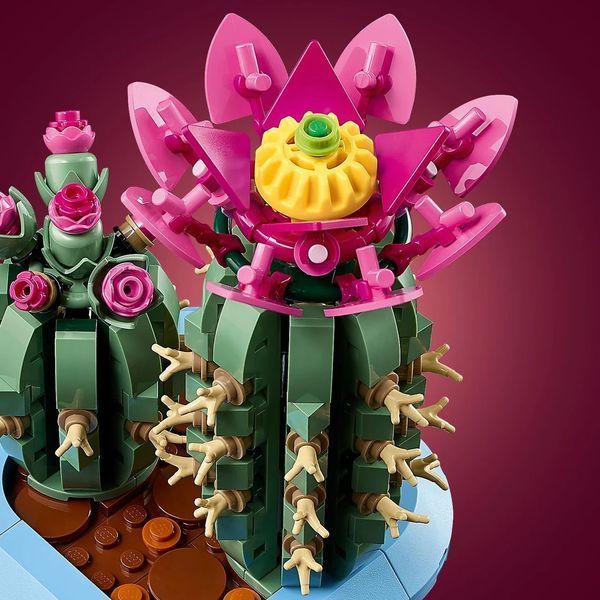 Конструктор Лего Кактус Lego Botanicals Цвітіння кактуса 482 деталі (11509) 43540 фото