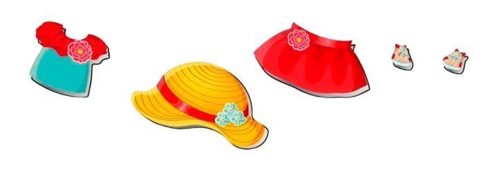 Настольная игра Vladi Toys Магнитная одевалка Соня 25728 фото