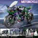 Дитячий конструктор мотоцикл Motorcycle 458 деталей Фіолетовий 36916 фото 5