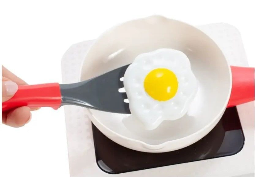 Ігровий набір дитячого посуду з інтерактивною плитою Little Chef 33934 фото