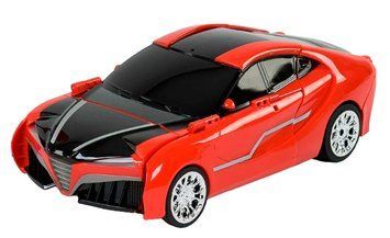 Машинка трансформер на радіокеруванні Autobot Heroes Червона з чорним 23696 фото