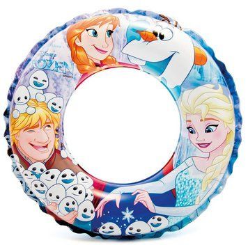 Дитячий надувний круг для плавання Intex Інтекс "Frozen" Крижане серце 51 см, від 3 до 6 років 10342 фото