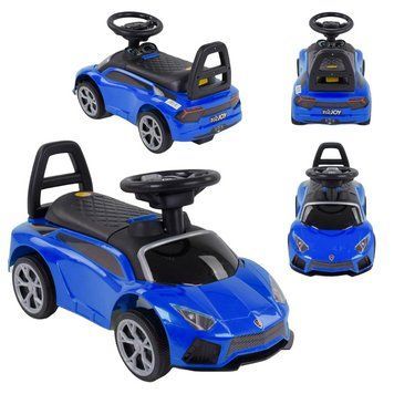 Толокар машинка каталка музыкальная JOY Lamborghini Синий 23027 фото