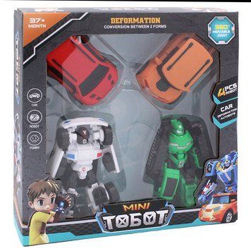 Набір трансформерів Тобот міні 4 в 1 Tobot mini 22119 фото