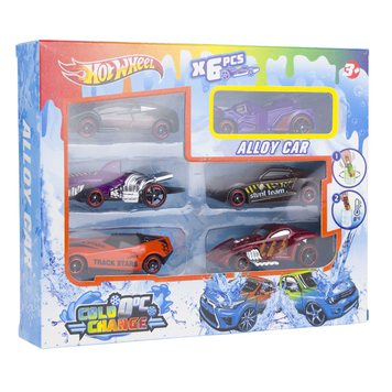 Набір машинок Хот Віл Hot Wheel змінює колір Cold Change 6 шт. 38764 фото