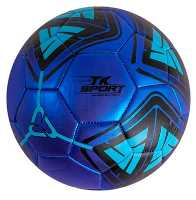 Футболий м'яч 5 розмір TK Sport 330g Синій 23249 фото