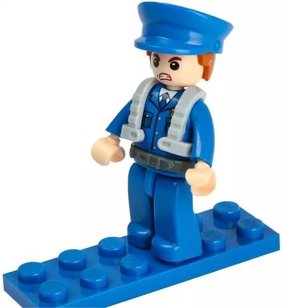 Конструктор Sluban Police Поліцейська машинка Оглядова вежа фігурки Metropolis 245 деталей 44445 фото