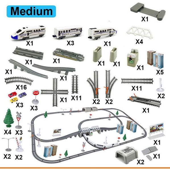 Детская железная дорога со звуком и светом Power Train World 170 х 99 см 31262 фото