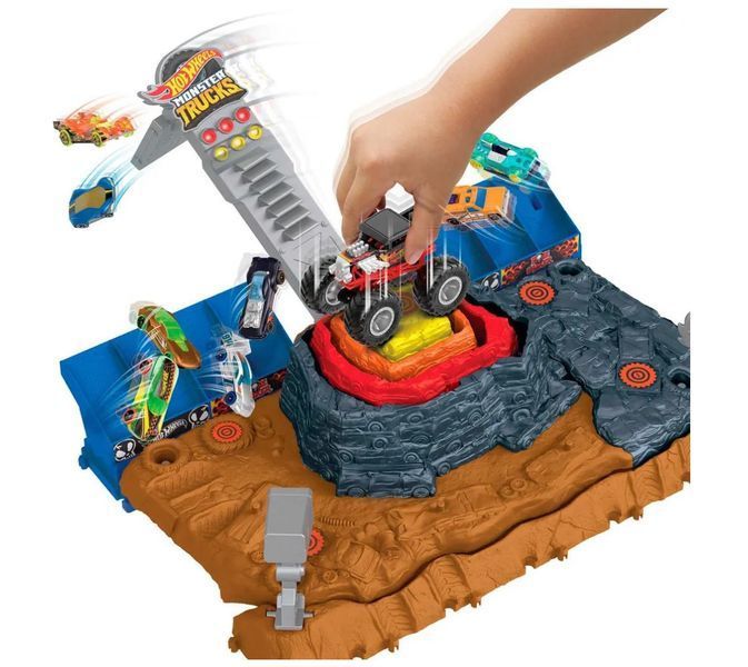 Детский трек станция Хот Вилс Hot Wheels Невероятное крушение серии Тренировочная арена 31869 фото
