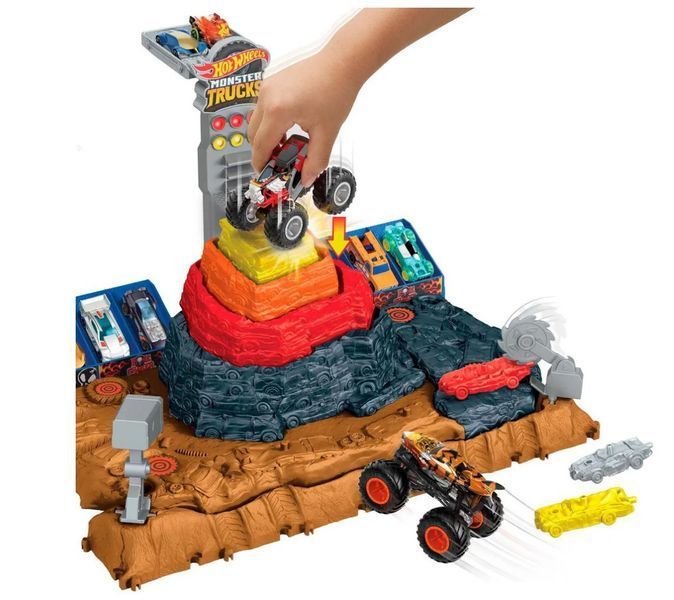 Детский трек станция Хот Вилс Hot Wheels Невероятное крушение серии Тренировочная арена 31869 фото