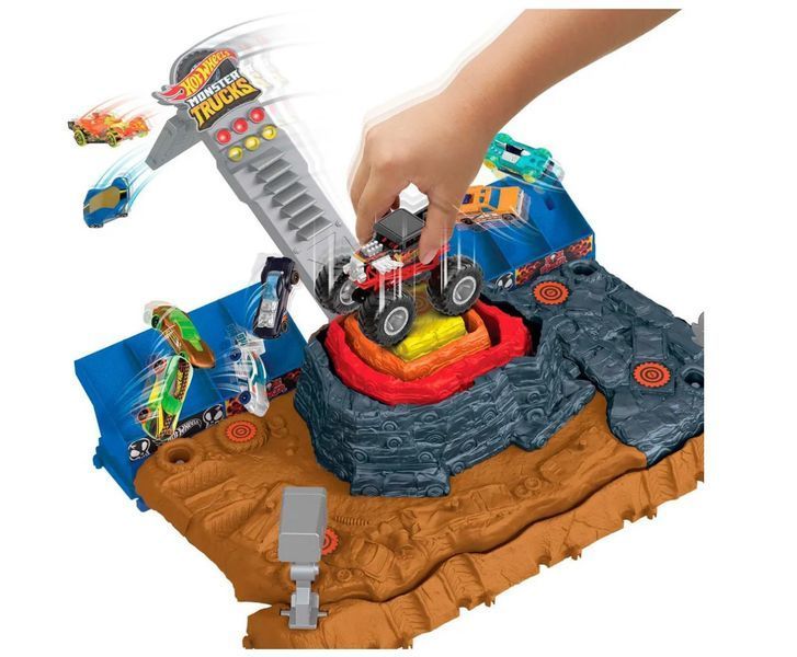 Детский трек станция Хот Вилс Hot Wheels Невероятное крушение серии Тренировочная арена 31869 фото