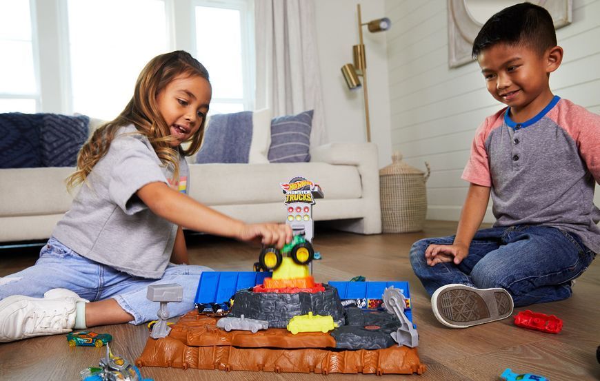 Детский трек станция Хот Вилс Hot Wheels Невероятное крушение серии Тренировочная арена 31869 фото