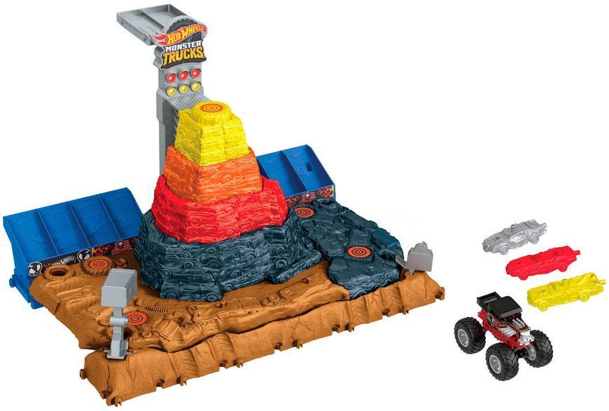 Детский трек станция Хот Вилс Hot Wheels Невероятное крушение серии Тренировочная арена 31869 фото