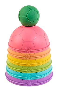 Розвивальна іграшка для дітей Сортер Пірамідка Логічна гра 27227 фото