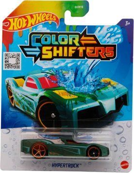 Машинка Хот Вілс Hot Wheels Зміни колір Color Shifters Зелена 30500 фото