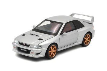 Металлическая машинка инерционная с эффектами Subaru Impreza WRX STI Авто Эксперт Серый 43592 фото
