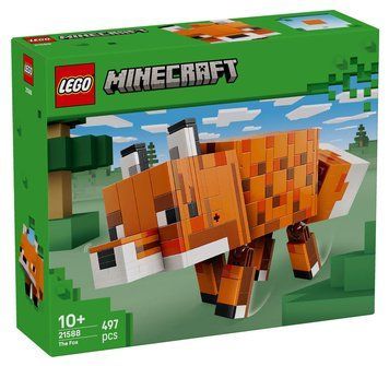 Конструктор Лего майнкрафт Лисиця Lego Minecraft&nbsp;The Fox 497 деталей (21588) 43542 фото