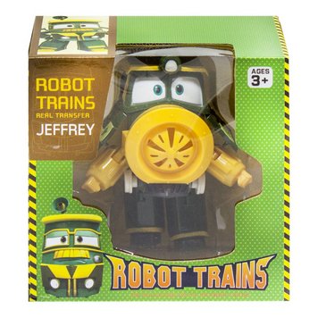 Игрушка Роботы Поезда "Robot Trains: Jeffrey (Джефри)" 3-2063 фото