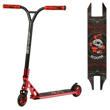 Самокат трюковий BS-7433 Best Scooter HIC-система Червоний 22884 фото