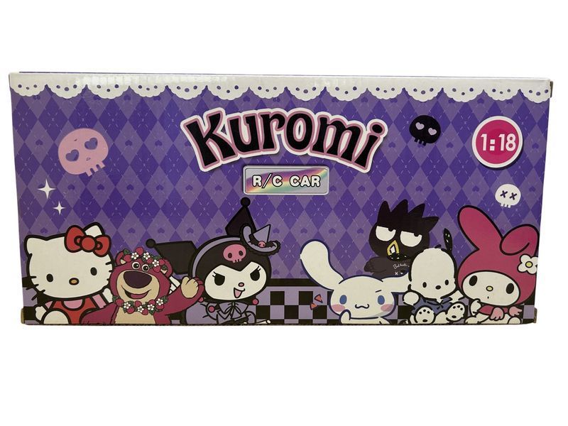 Машина на радіокеруванні з фігуркою героя Kuromi Bad Badtz-Maru Фіолетовий 44245 фото