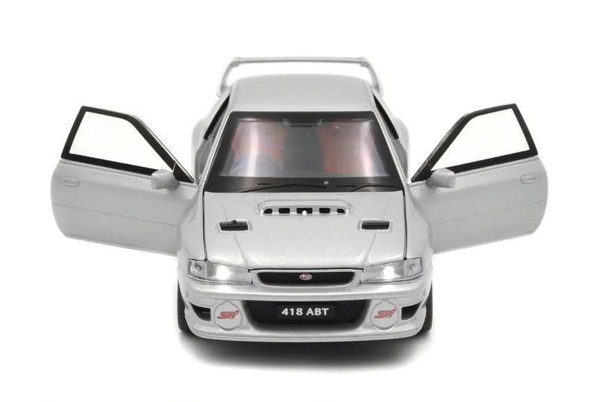 Металева машинка інерційна з ефектами Subaru Impreza WRX STI Авто Експерт Сірий 43592 фото