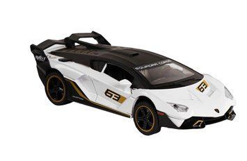 Машинка металева дитяча Lamborghini SC18 Auto Expert Білий 30109 фото