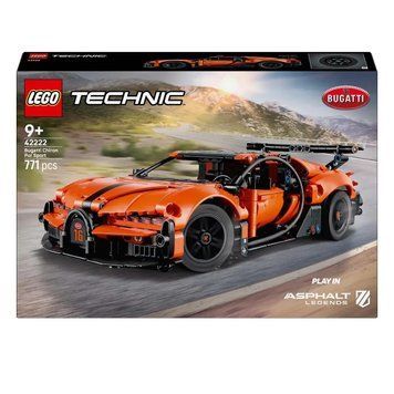 Конструктор Лего машини Гіперкар Bugatti Chiron Pur Sport Lego Technic 771 деталь (42222) 43544 фото