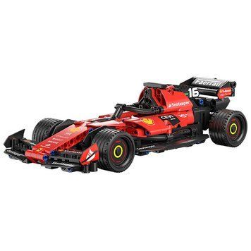 Конструктор машина Формула 1 Болід Інерційний механізм Formula Racing Червоний 42116 фото